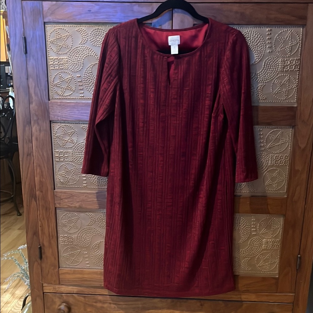 Chico’s Casual Red Women's Dress
